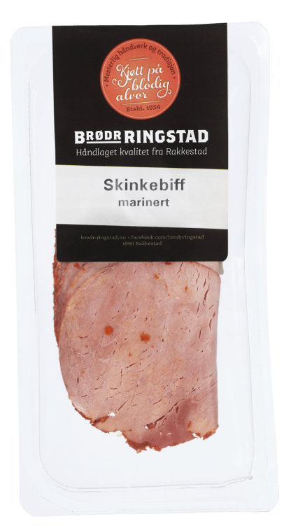 Skinkebiff Marinert 100g Brødr.Ringstad