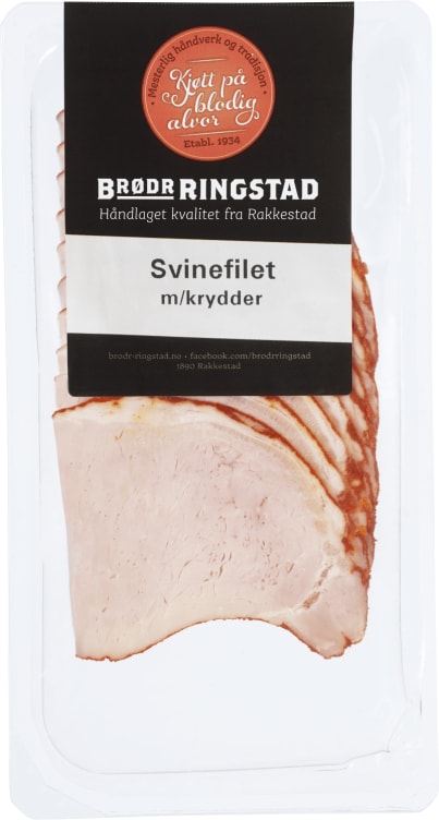 Svinefilet m/Krydder 100g Brødr.Ringstad
