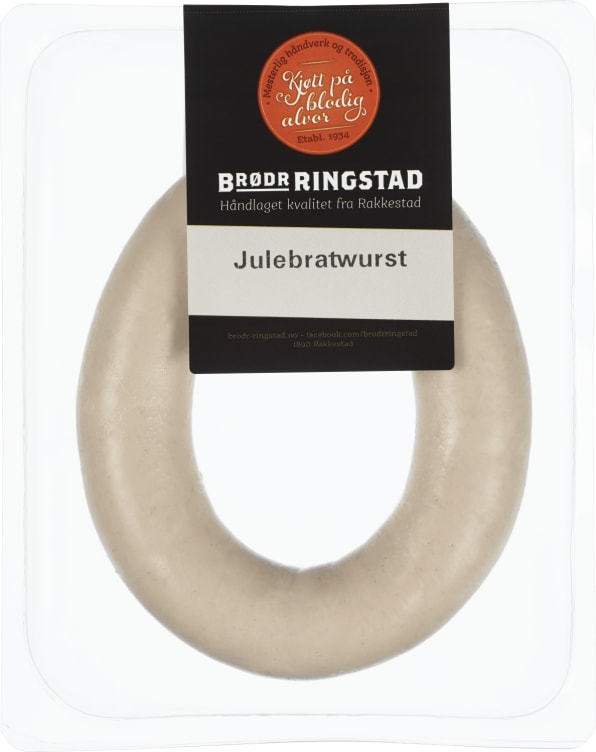 Julebratwurst 400g Brødr.Ringstad