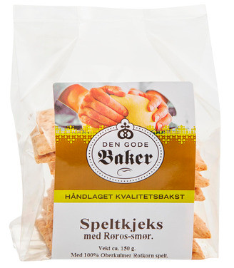 Den Gode Baker Speltkjeks Øko 150g
