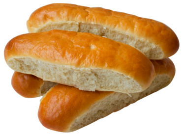 Den Gode Baker Pølsebrød Store Øko 4-pk