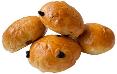 Den Gode Baker Speltboller m/Rosiner Lettstekt Øko 4-pk