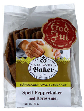 Den Gode Baker Spelt Pepperkaker Øko 150g