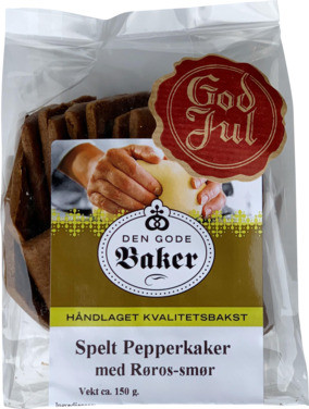 Den Gode Baker Spelt Pepperkaker Øko 150g