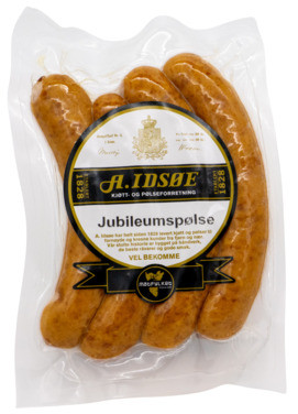 Idsøe Jubileumspølse 260g (4 X 65gr) A. Idsøe¤Prima Brands