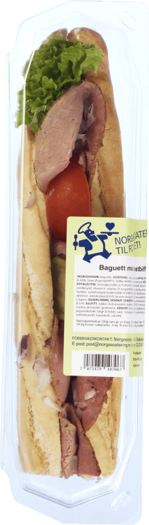 Baguette Fin m/Roastbiff
