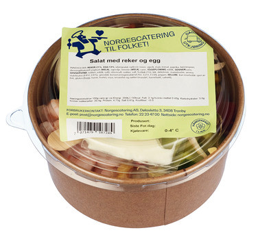 Salat Reker/egg Fersk