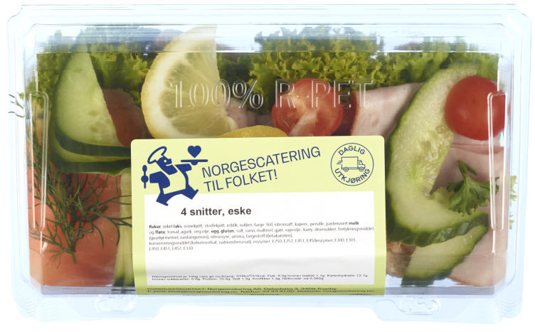 Snitter 4pk 390g Norgescatering