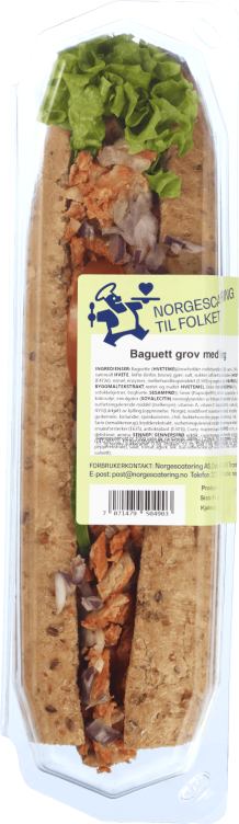 Baguette Grov m/Kylling&Currymajones