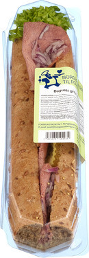 Grov Baguette med Roastbiff