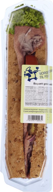 Baguette Grov m/Roastbiff