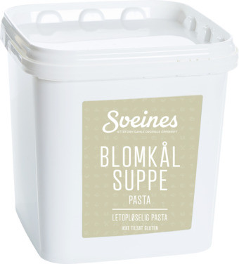 Blomkålsuppe Glutenfri