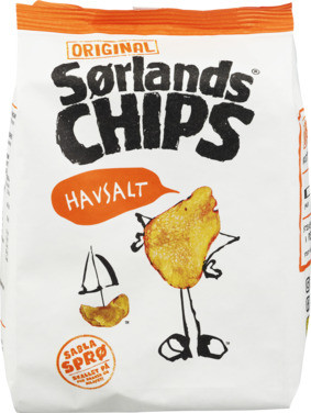 Sørlandschips Havsalt 100g