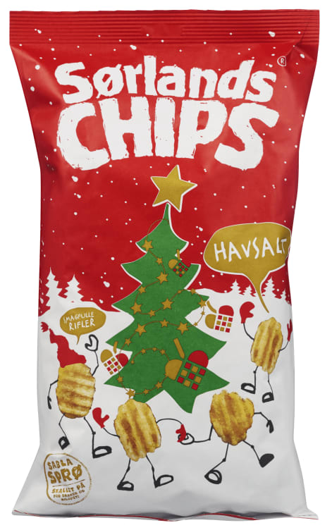 Sørlandschips Rifla Havsalt 300g