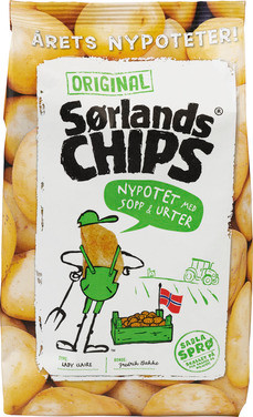 Sørlandschips Nypotet Urter & Sopp 180g