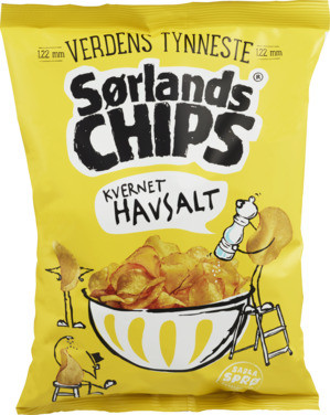 Verdens Tynneste Sc Havsalt 230g