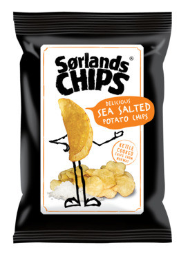 Sørlandschips Havsalt 30g