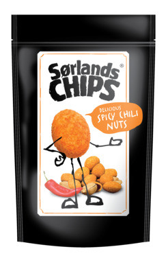 Sørlandschips Chili Nuts 70g