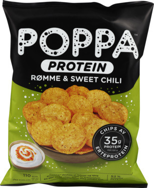Poppa Protein Rømme & Chili 60g