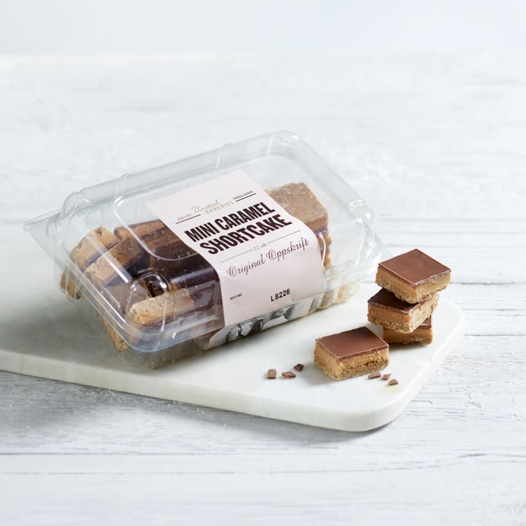 Shortcake Caramel Mini 320g United Bakeries