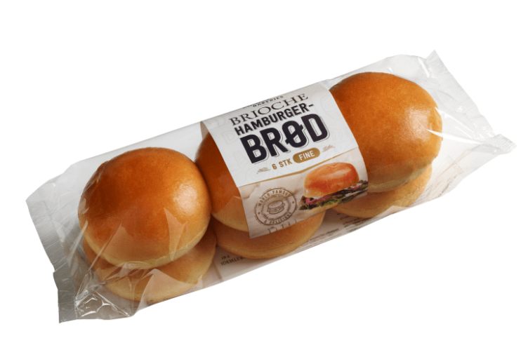 Hamburgerbrød Brioche 300g United Bakeries