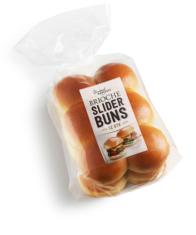 Sliders Mini Brioche 12stk 480g United B.