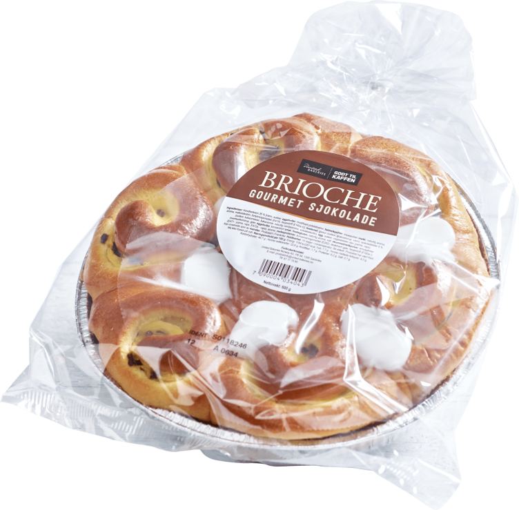 Brioche Gourmet m/Sjokolade 500g United Bakeries