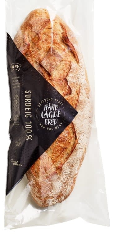 Surdeigsbrød 100% Håndlagd 770g United Bakeries