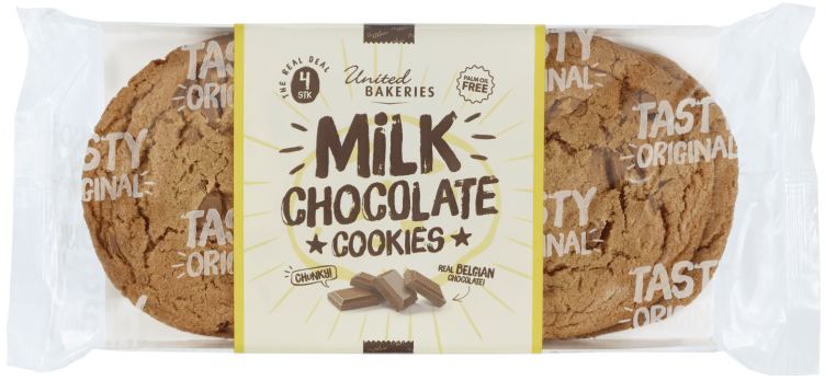 Cookies Milk Choco 240g United Bakeries