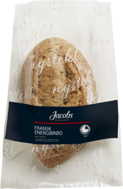 Jacobs Fransk Energibrød 630g United Bakeries Norway