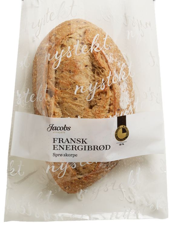 Fransk Energibrød 600g Jacobs Utvalgte
