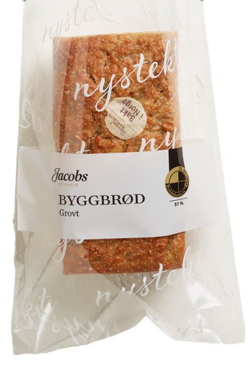 Grovt Byggbrød 640g Jacobs Utvalgte