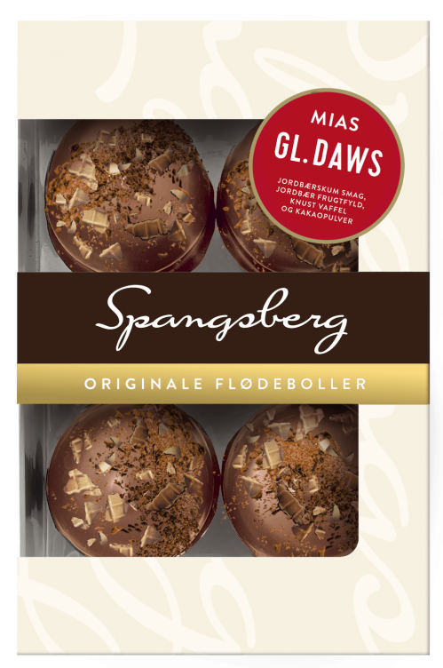 Flødeboller Gammel Daws 124g Spangsberg