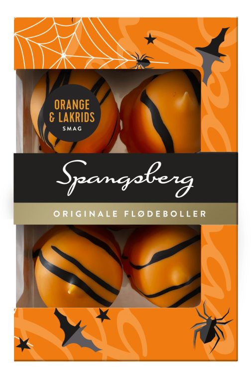 Flødeboller Appelsin 124g United Bakeries