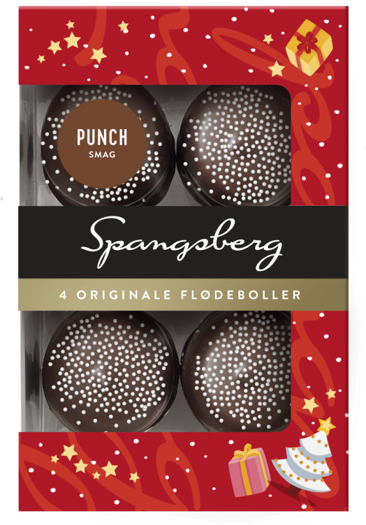Flødeboller Punch 124g United Bakeries