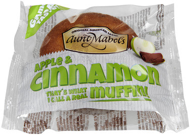 Muffins Apple Cinnamon 100g Aunt Mabels