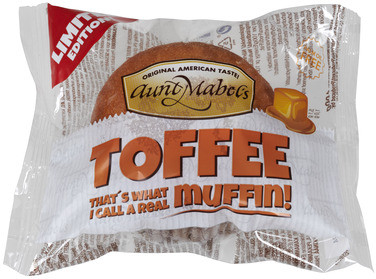 Muffins Toffee 100g Aunt Mabels