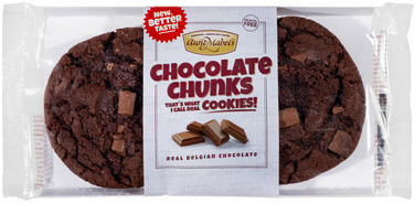 Chocolate Chunk Cookies 4pk 180g Aunt Mabels