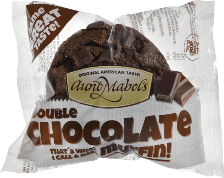 Muffins Double Chocolate 95g Aunt Mabels
