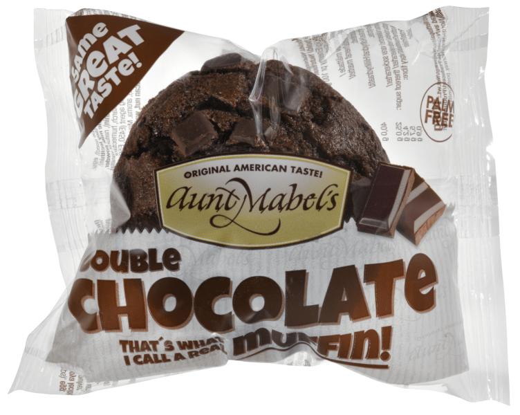 Muffins Double Chocolate 95g Aunt Mabels