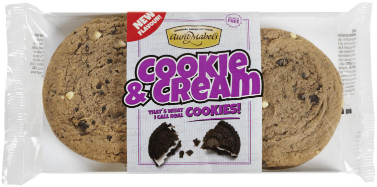 Cookies C Cream 4pk 180g Aunt Mabels