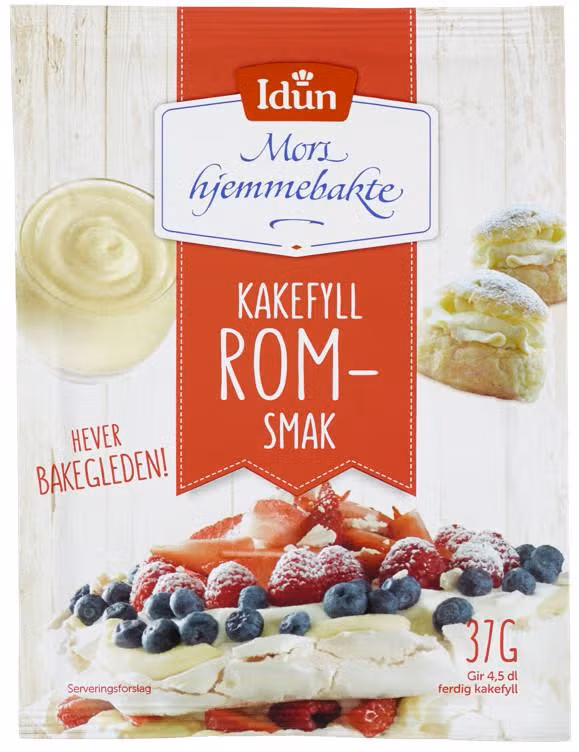 Kakefyll med romsmak 37 g