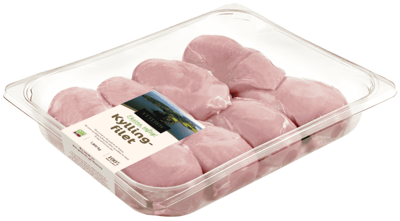 Ytterøy Kyllingfilet Naturell 1,8kg