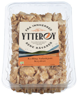 Grillet Kylling Salatkjøtt Krydret 1000g