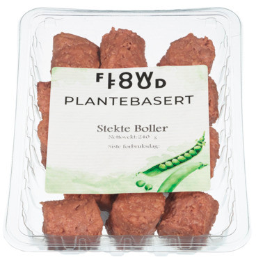 Plantebasert Stekte Boller 240g i Eske