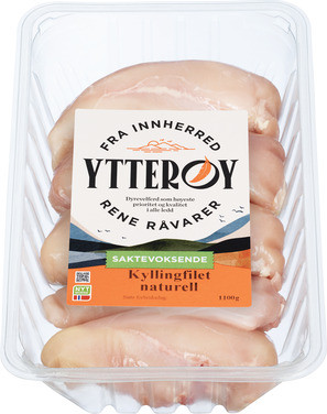 Kyllingfilet Naturell 1100g