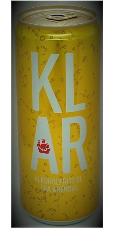 Klar Alkoholfri 0,33l boks Arendals