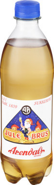 Arendals Julebrus Sukkerfri 0.5l, Fl