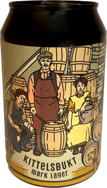 Kittelsbukt Mørk Lager 0,33l Arendals Bryggeri