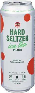 0,5L Ab Hard Seltzer Ice Tea Peach 4,5%